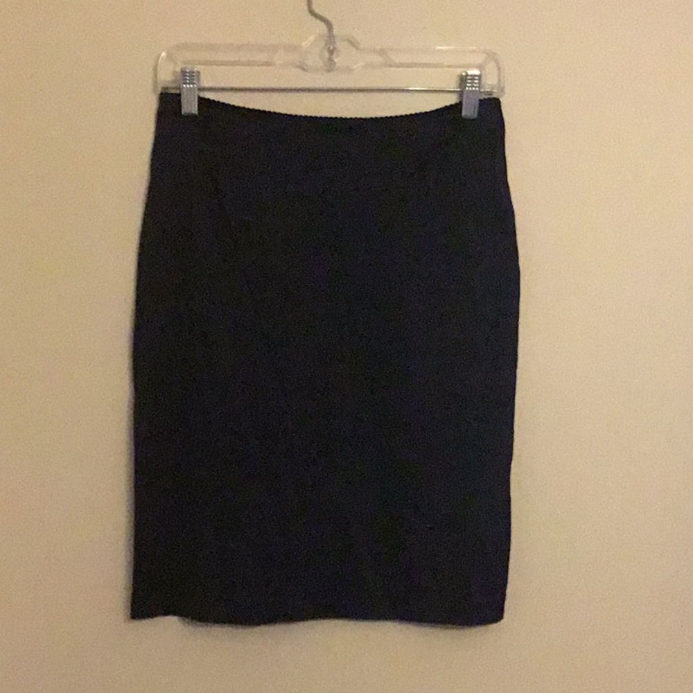 Dolce & Gabbana black mini skirt.